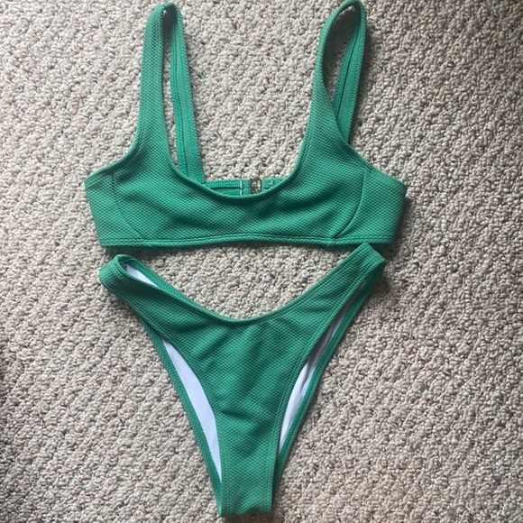 SHEIN Swim Green Shein Bikini Poshmark